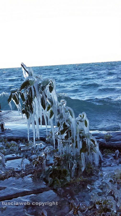 Gelata al lago di Bolsena