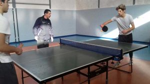 Ronciglione - Incontri tennis da tavolo a scuola