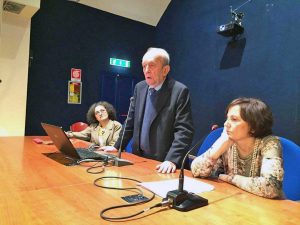 Viterbo - Tullio de Mauro all'Unitus