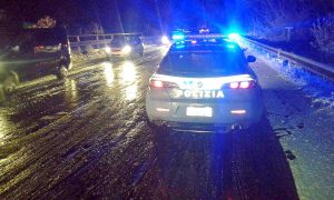 Maltempo - Strade ghiacciate, Polstrada in azione