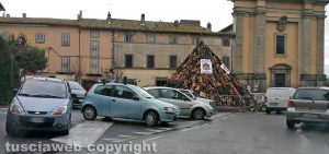Bagnaia - Parcheggio selvaggio