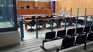 Un'aula del tribunale