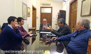 L'incontro con gli studenti in provincia