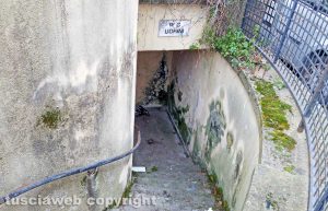 Viterbo - I bagni in via Dobici