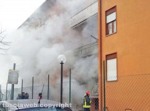 Fabrica di Roma - Incendio di un negozio per bambini