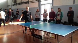 Ronciglione - Incontri tennis da tavolo a scuola