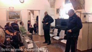 Valentano - Conferenza generale sulle truffe agli anziani