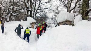 Soccorso alpino e speleologico Lazio in azione in Abruzzo