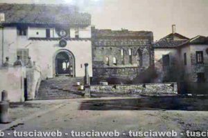 Viterbo - Come eravamo - Palazzo dei Papi nel 1895