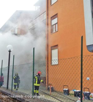 Fabrica di Roma - Incendio di un negozio per bambini