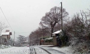 Neve a San Martino al Cimino