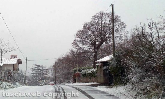 Neve a San Martino al Cimino