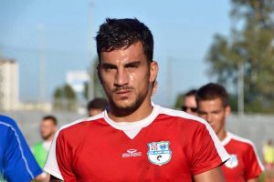 Sport - Calcio - Mirko Miceli con la maglia dell'Olbia