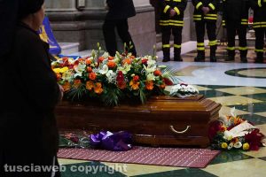 Viterbo - I funerali di Luciano Martoni