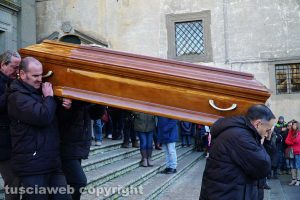 Viterbo - I funerali di Luciano Martoni