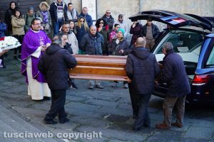 Viterbo - I funerali di Luciano Martoni