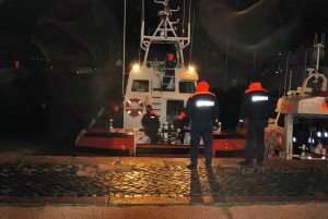 La motovedetta della Guardia Costiera CP 305 torna a Civitavecchia