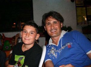 Edoardo Costa e il padre Carmelo