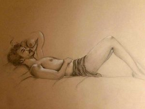 Viterbo - Scuola arti visive Next - Corso di disegno di nudo dal vivo