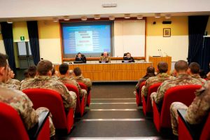 L'incontro alla scuola sottufficiali