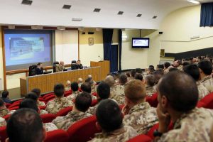 L'incontro alla scuola sottufficiali