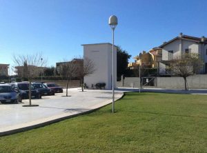 Montalto di Castro - La cabina elettrica riqualificata