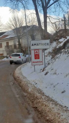 La Befana del poliziotto ad Amatrice 