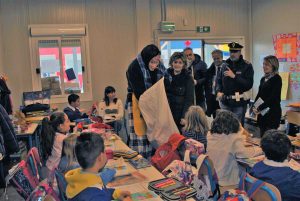 La Befana del poliziotto ad Amatrice 