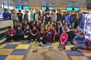 Viterbo - Gli studenti a scuola di bowling