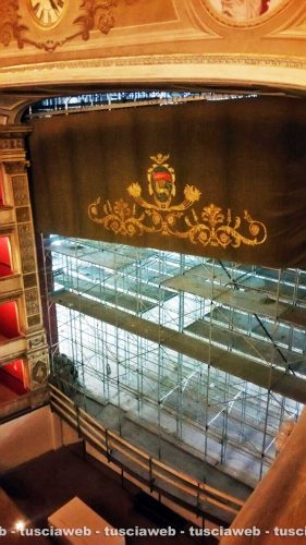 Viterbo - Teatro Unione - I lavori