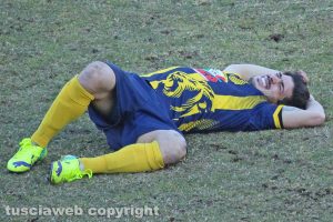 Sport - Calcio - Viterbese - Diego Cenciarelli dolorante