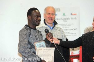 Viterbo - Premio Maestro Fardo - Alou Taore, volontario dei Cavalieri del soccorso