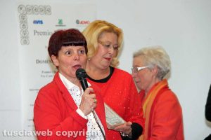 Viterbo - Premio Maestro Fardo - L'assistente sociale Simonetta Tribuzi