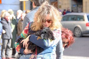 Viterbo - Sfilata di sant'Antonio - La benedizione degli animali in piazza del Comune