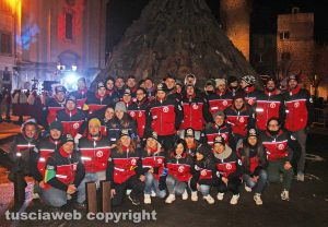 Bagnaia - I ragazzi del Focarone di S. Antonio -