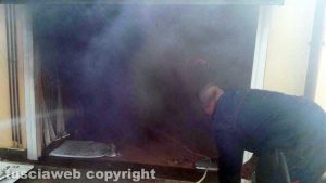 Vignanello - Garage in fiamme