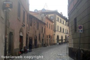 Viterbo - Ztl - Il varco di via San Lorenzo