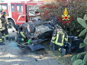 Tarquinia - Incidente mortale sulla strada provinciale Lupo Cerrino