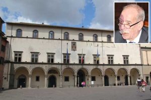 Viterbo - Nel riquadro Augusto Turchetti