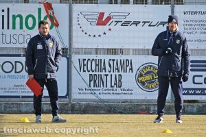 Sport - Calcio - Viterbese - Il viceallenatore Maurizio Tacchi