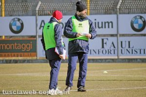 Sport - Calcio - Viterbese - Dino Pagliari e Maurizio Tacchi