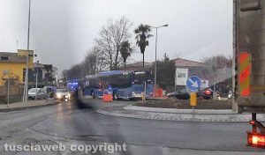 Incidente a Vetralla - Investito un uomo, è grave