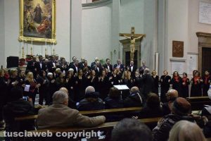 Le tre corali: Santa Rosa, San Giovanni e San Ginesio