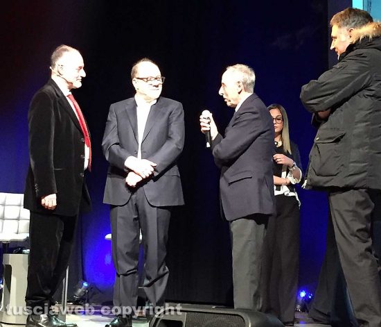 Ronciglione - La consegna del Premio Petrolini alla famiglia Verdone