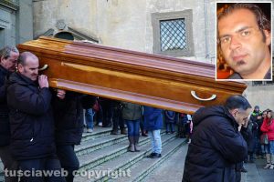 Viterbo - I funerali di Luciano Martoni