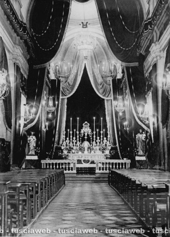 Viterbo - Come eravamo 1948 - Chiesa dei Santi Faustino e Giovita