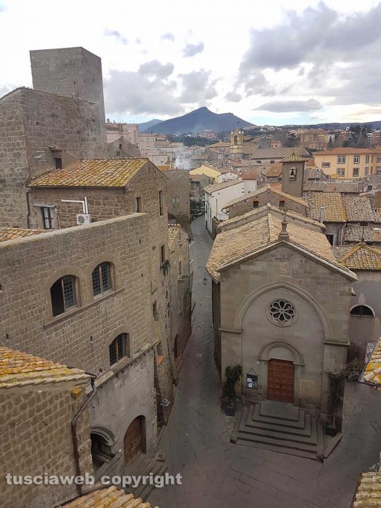 Viterbo - Una veduta di San Pellegrino
