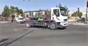 Gerusalemme - Camion contro soldati