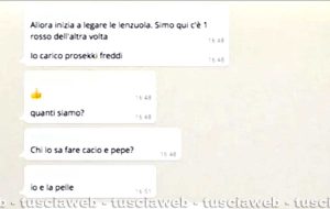 Caso Gino Pucciarelli - Le conversazioni su Whatsapp