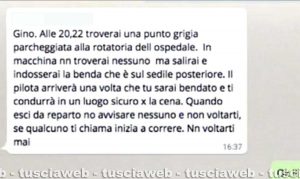 Caso Gino Pucciarelli - Le conversazioni su Whatsapp